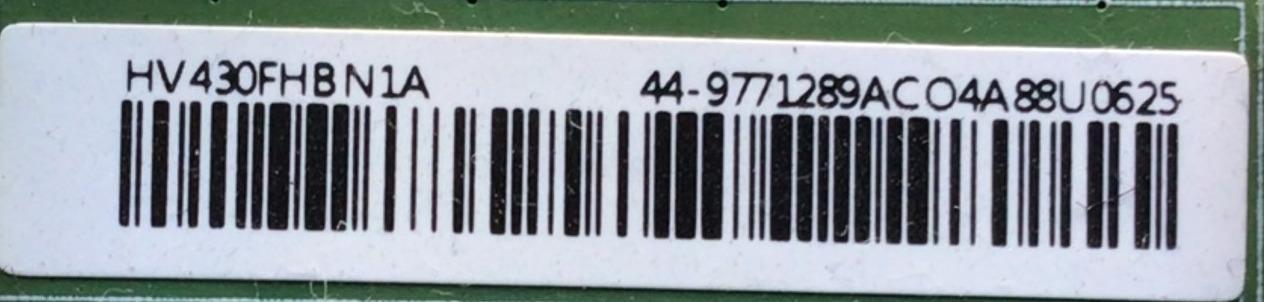 KIT DE TARJETAS PARA TV SAMSUNG / MAIN BN94-12408V / BN41-02308B / BN9412408V / 12408V / BN9409536L / BN94-09536L / FUENTE BN44-00852A / L48MSF_FDY / T-CON 44-9771289A / 47-6021139 / PANEL CY-JJ043BGAV1H / MODELO UN43J5202AFXZA BZ01 - Imagen 3